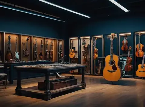 Acoustic-friendly interior setup