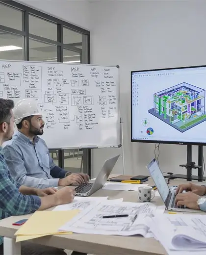 Barnomala Architects & Interior step-by-step MEP design process