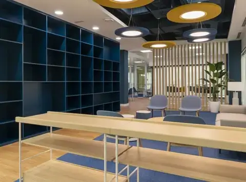 Brand-aligned interior styling
