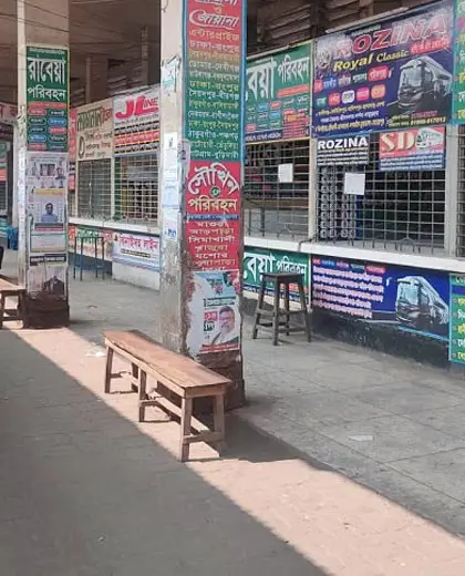 Budget-friendly bus counter design