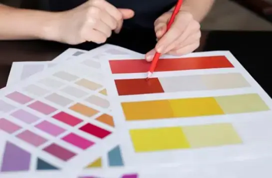 Color schemes & materials