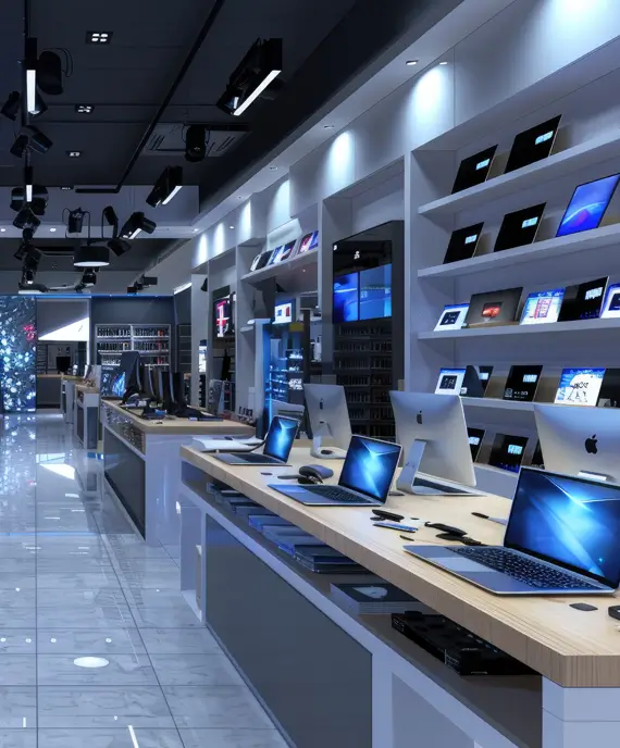 Computer shop interior design in Bangladesh