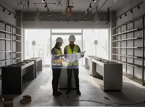 Computer shop turnkey execution & site supervision