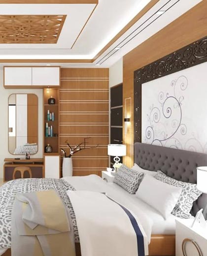Cozy master bedroom interior design