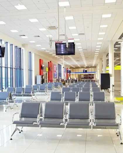 Different Industries waiting room interior design