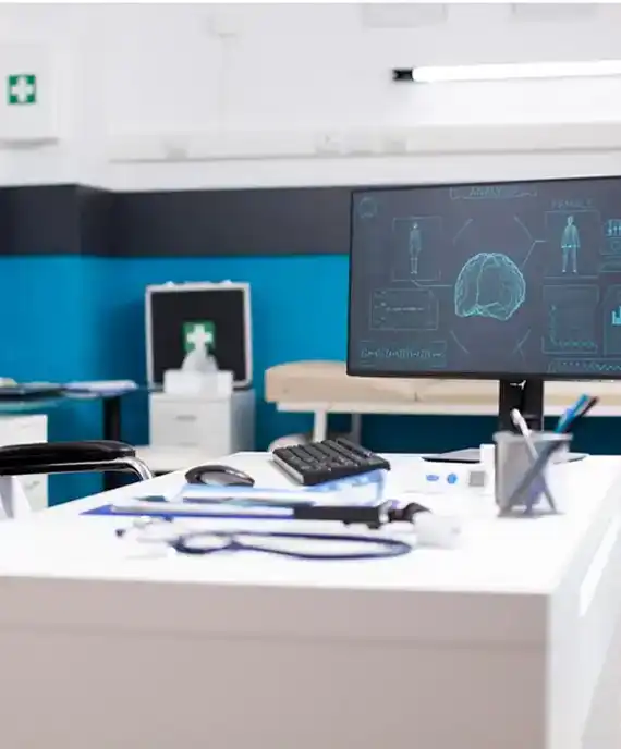 Doctors chamber interior design service in Bangladesh