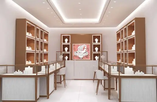 Elegant store layout