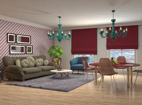 Flat interior design