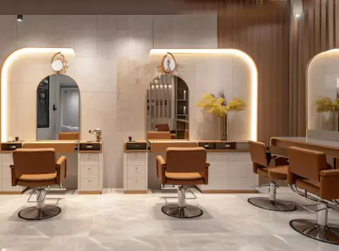 Gents parlour 3D visualization