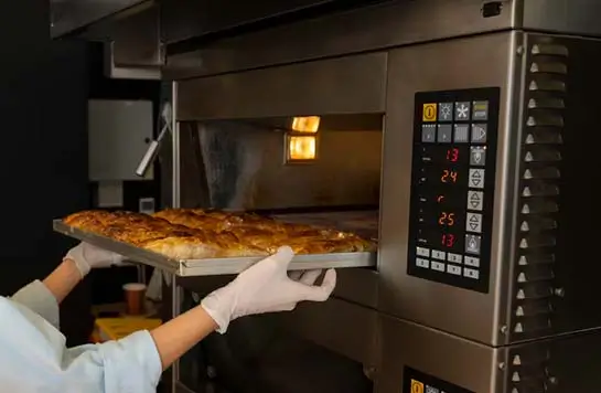 Glass display ovens