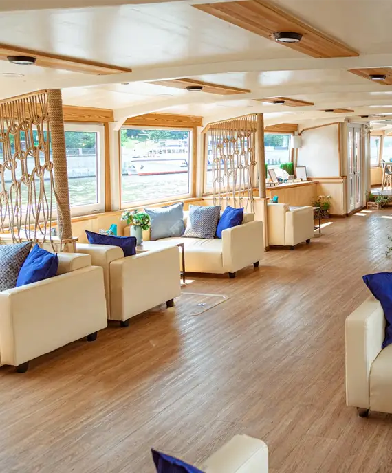 Houseboat Interior Design in Bangladesh