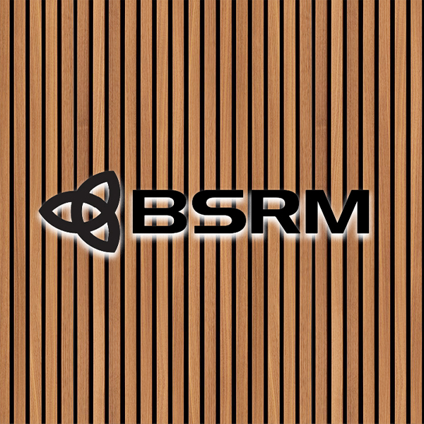 BRSM Reception area design & execution with Logo Branding
