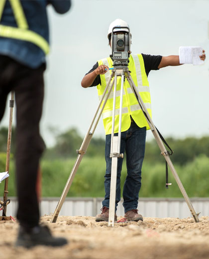 Key factors of land survey