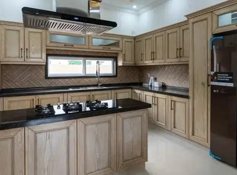 Modular kitchen cabinet design