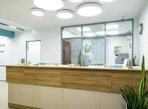 Reception and front desk design
