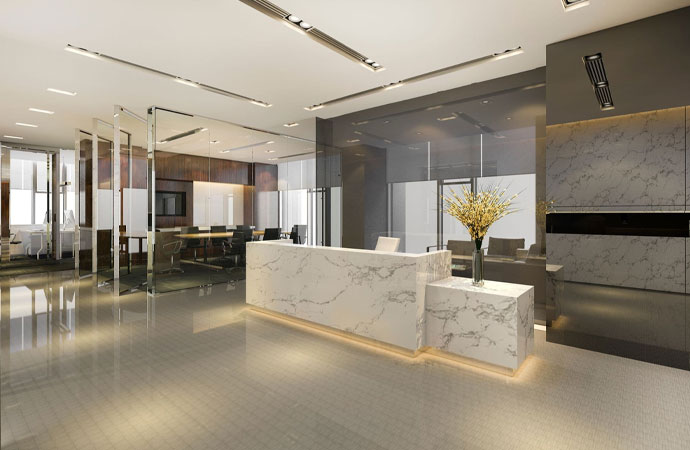 Luxurious reception interior Design