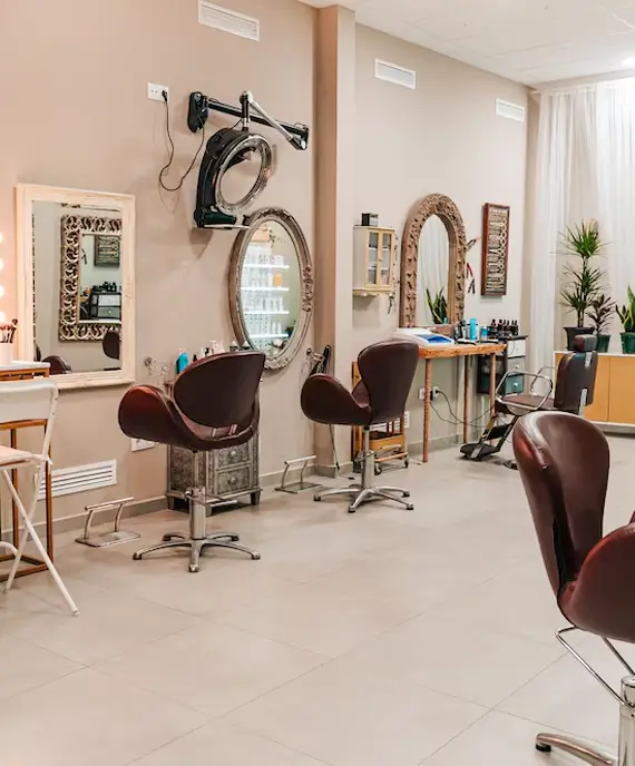 Salon interior design in Bangladesh