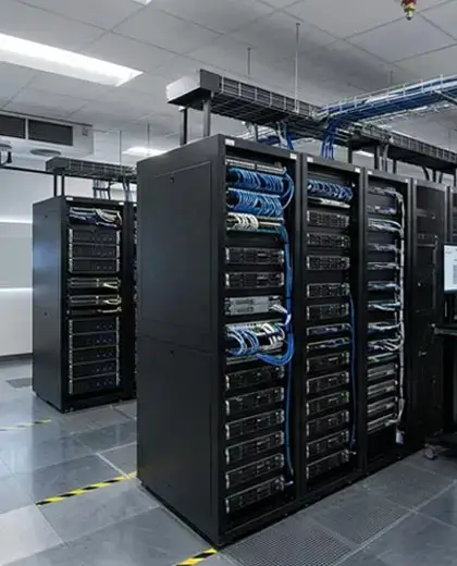 Server room and data center interior projects in Bangladesh