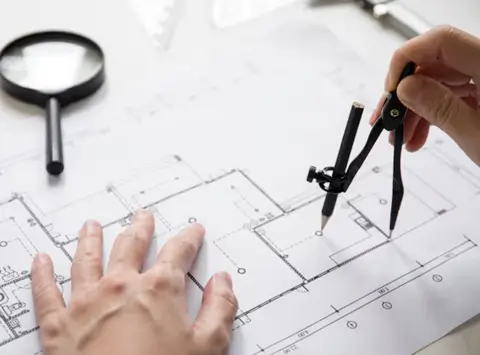 Space planning and layout for data center interior