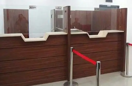 Ticket counter design