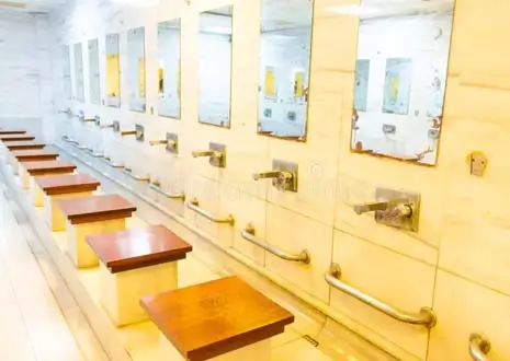 Wudu & washroom areas